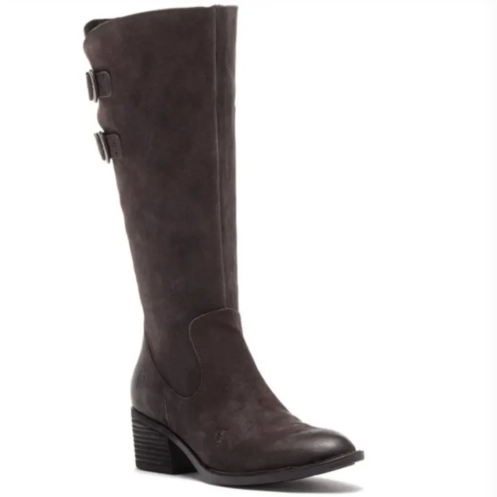 Born Bley Suede Boots Size 6 New $235